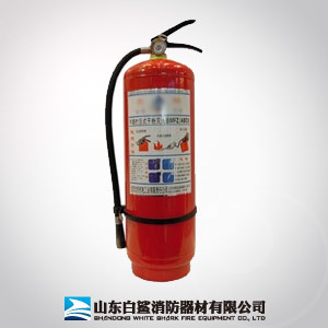 供应消防器材厂直供8kg手提式干粉灭火器-山东白鲨消防器材