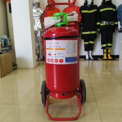河南玉龙推车式35KG干粉灭火器